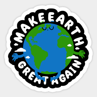 Make Earth Great Again Sticker